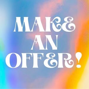 See something you love but don’t quite have the funds? Make a reasonable offer🤍